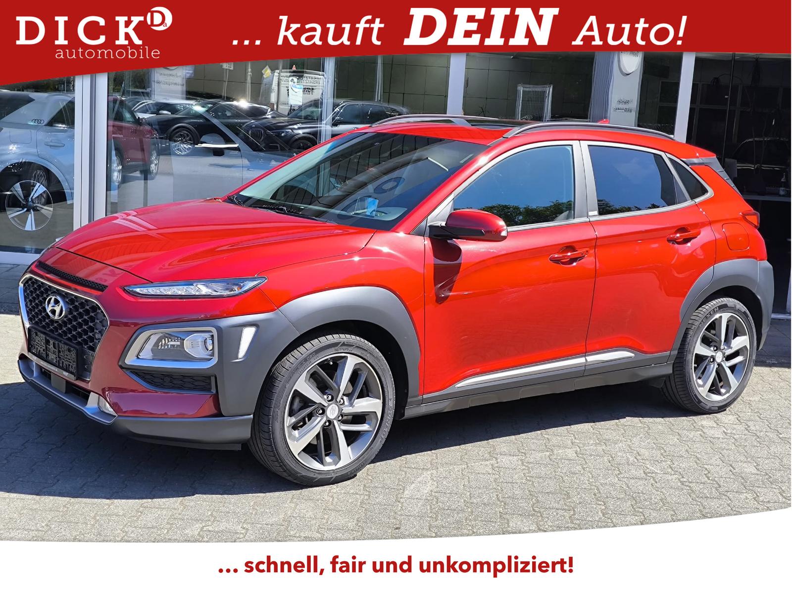 Hyundai Kona Premium GLASD+LED+NAVI+KAM+STHZ+AHK+ACC+