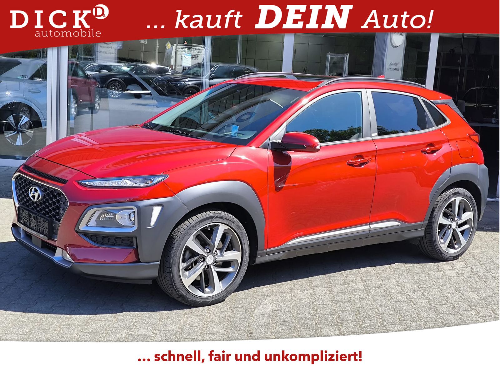 Fahrzeugabbildung Hyundai Kona Premium GLASD+LED+NAVI+KAM+SHZ+AHK+ACC+