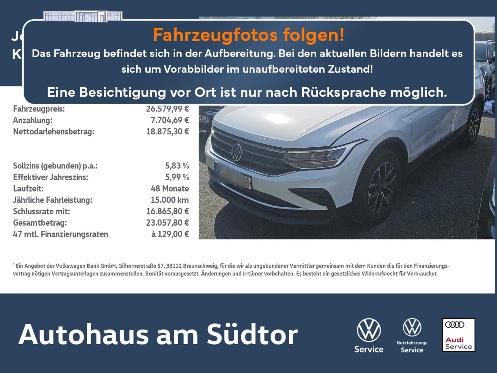 Volkswagen Tiguan  Life 2.0 TDI DSG | LED PDC ACC Navi App