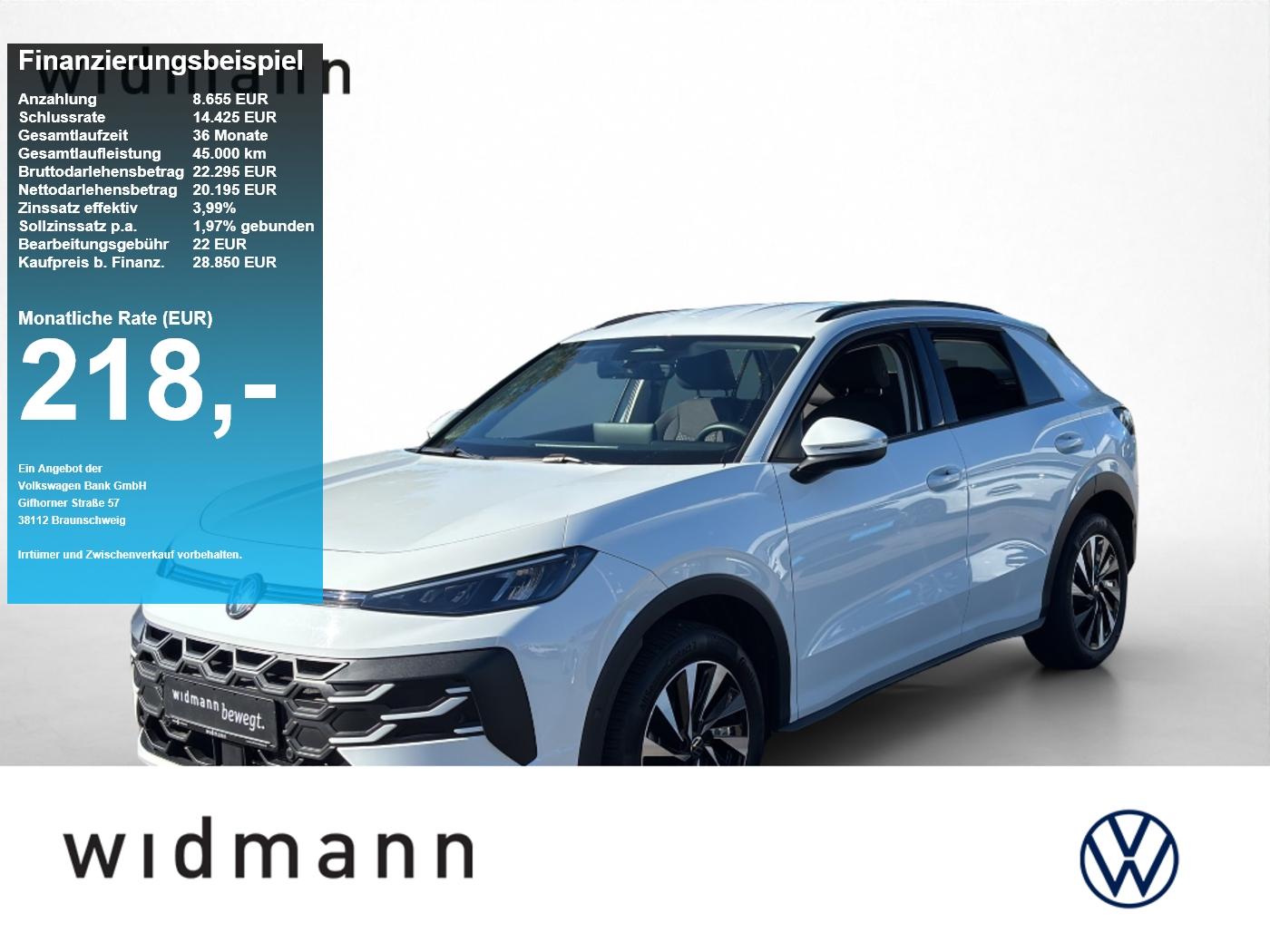 Volkswagen T-Roc Life 1.5 eTSI 85kW 7-Gang DSG 4 Türen