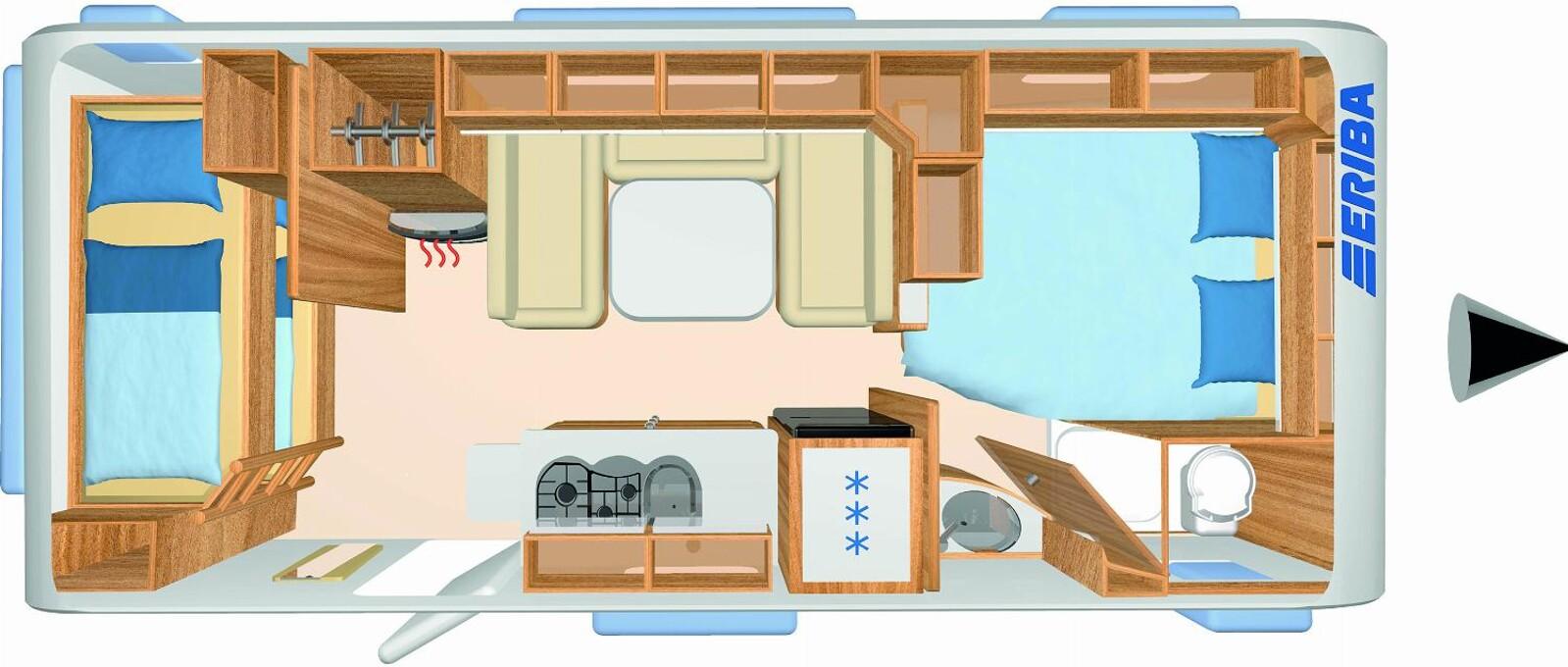 HYMER / ERIBA / HYMERCAR Eriba Exciting 560 Family 