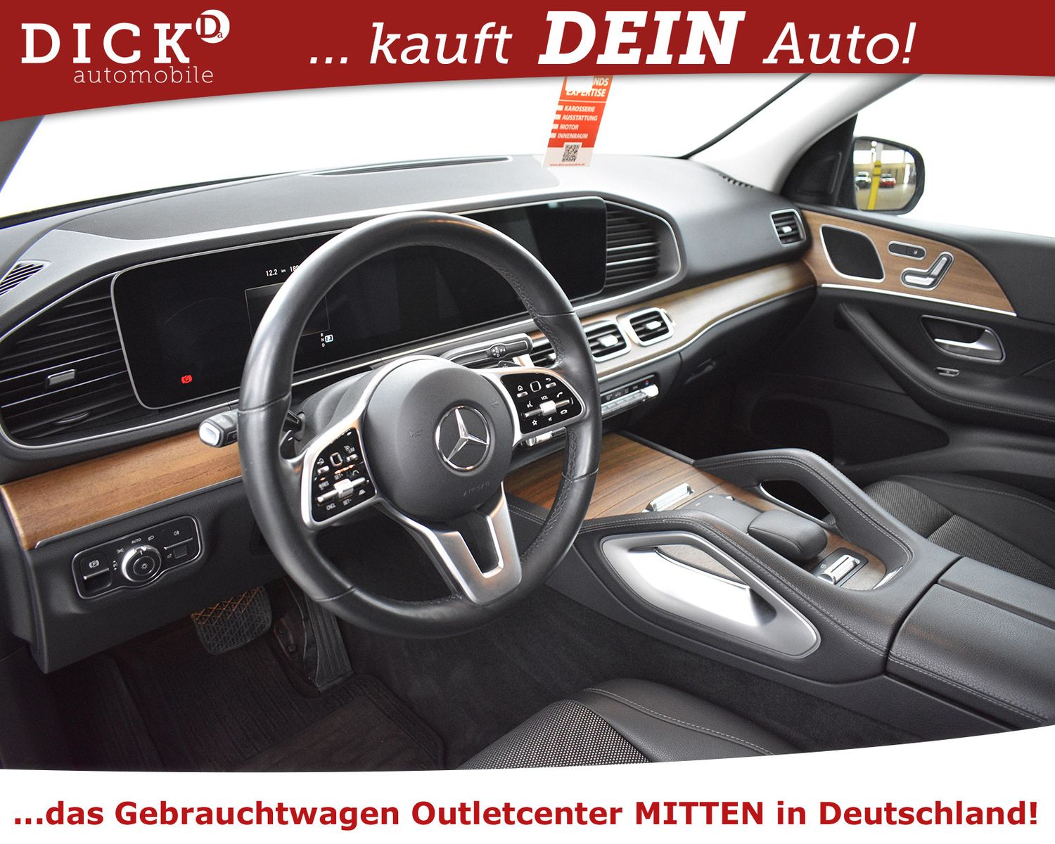 Fahrzeugabbildung Mercedes-Benz GLE 350d 4M >LUFT+WIDESC+KAMER+MULTIBEAM+ACC+19"