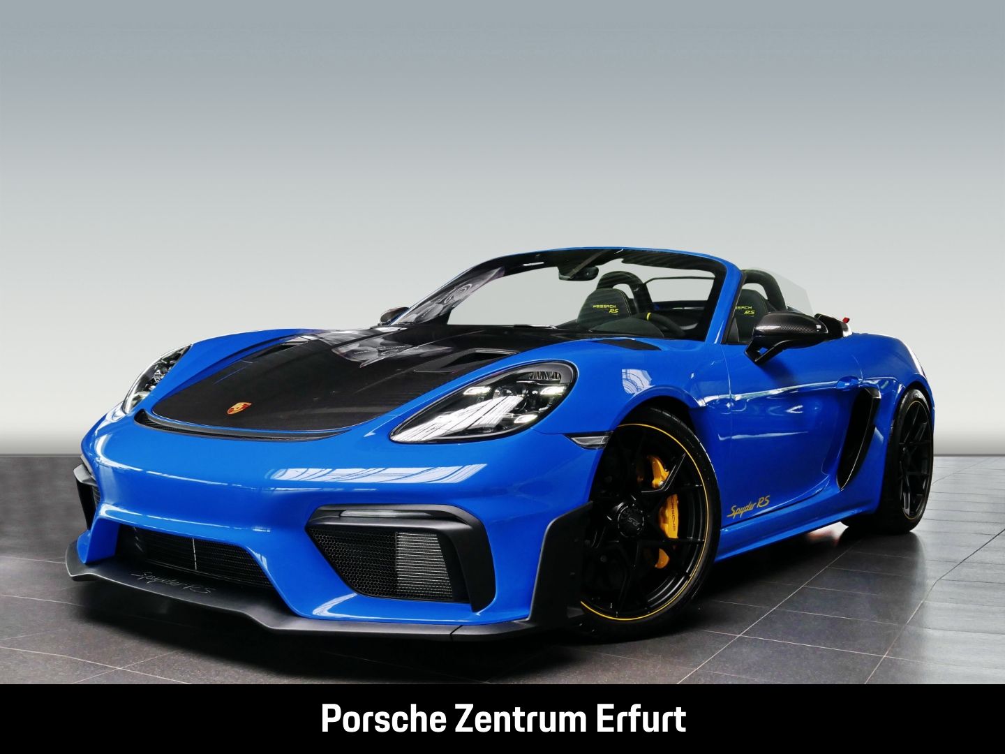 Porsche 718 Spyder Boxster RS Weissach sharkblue Individ