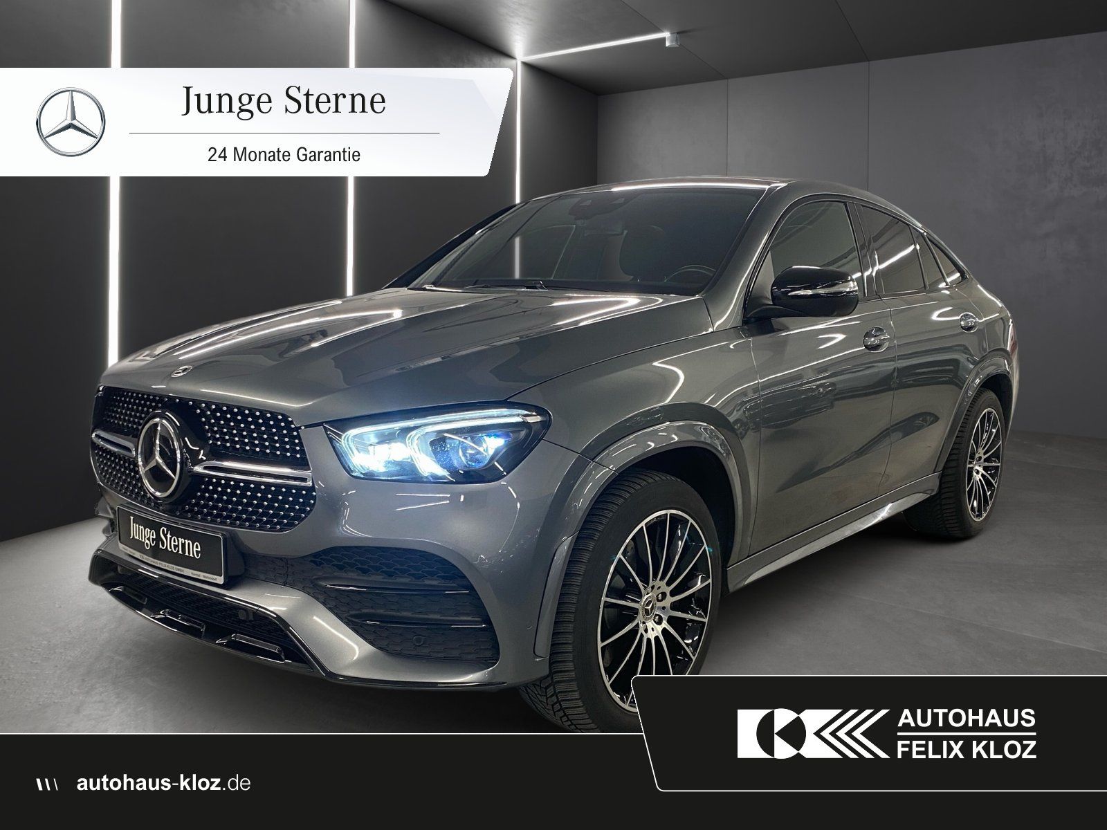 Fahrzeugabbildung Mercedes-Benz GLE 400 d 4M Coupe AMG*Pano*AHK*Airmatic*Fahrass