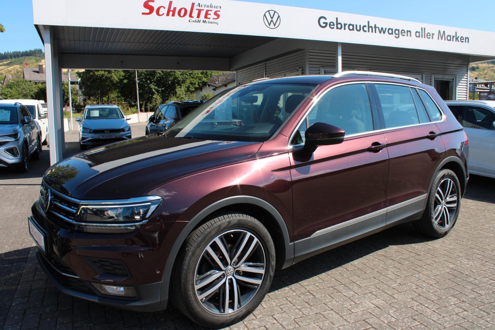 Volkswagen Tiguan Highline 2.0 TDI DSG 360° Kamera APP LED