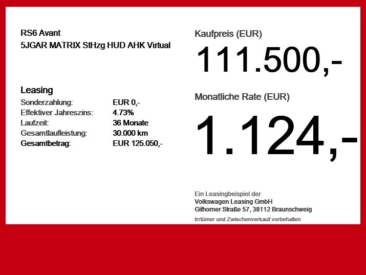 Audi RS6 - Bild 6
