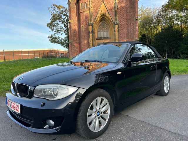 BMW 120 Baureihe 1 Cabrio 120d org.100Tkm Navi Xenon