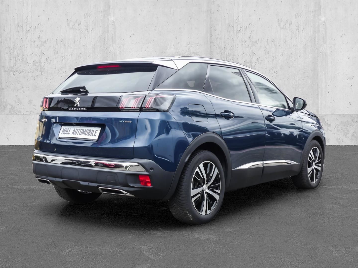 Peugeot 3008 Hybrid 225 GT 1.6 Plug-In EU6d Navi Digital imagem 2