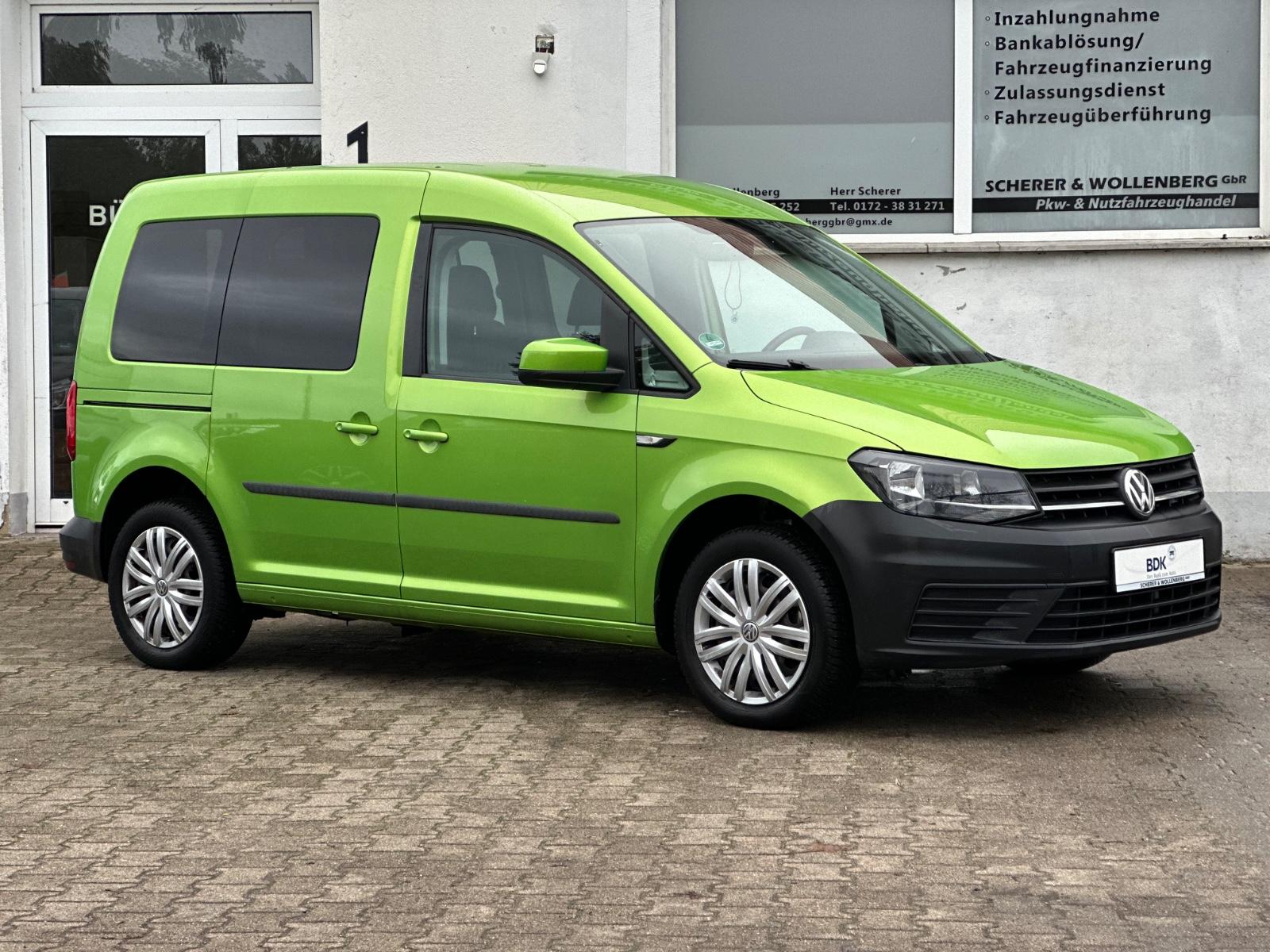 Volkswagen Caddy Trendline TSI 125PS TÜV+Serv NEU Allwetter