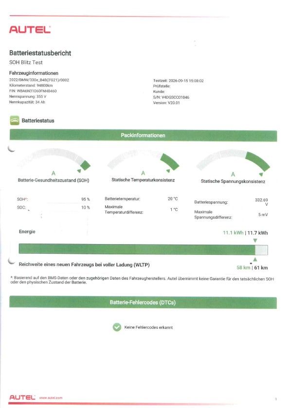 Fahrzeugabbildung BMW 330 e Advantage Touring,Navi,LED,Kamera,Carplay