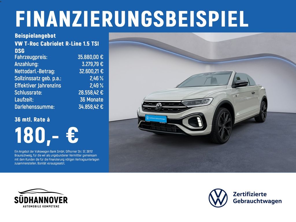 T-Roc Cabriolet R-Line 1.5 TSI  DSG Edition Karm