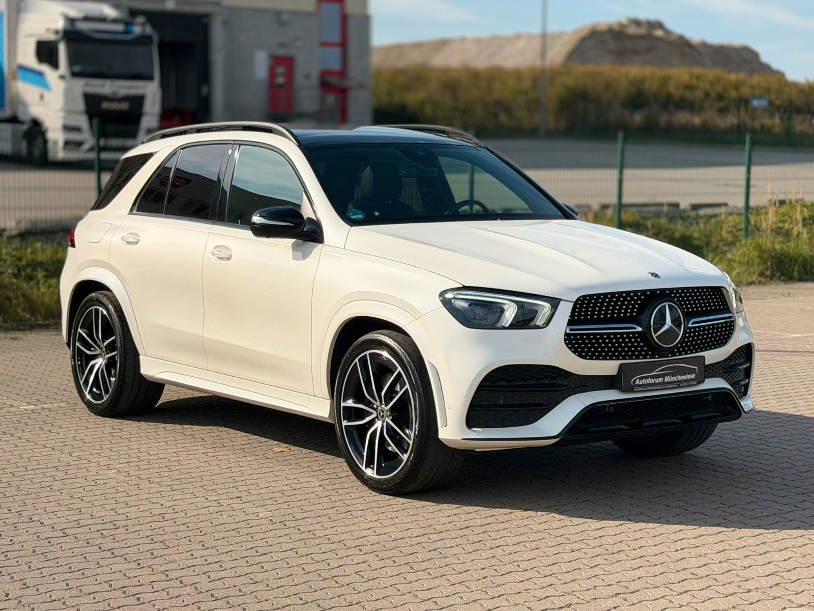 Mercedes GLE 450 2022, 3.0 benzīns, Automāts, SUV/Apvidus, Balts — Latvijā