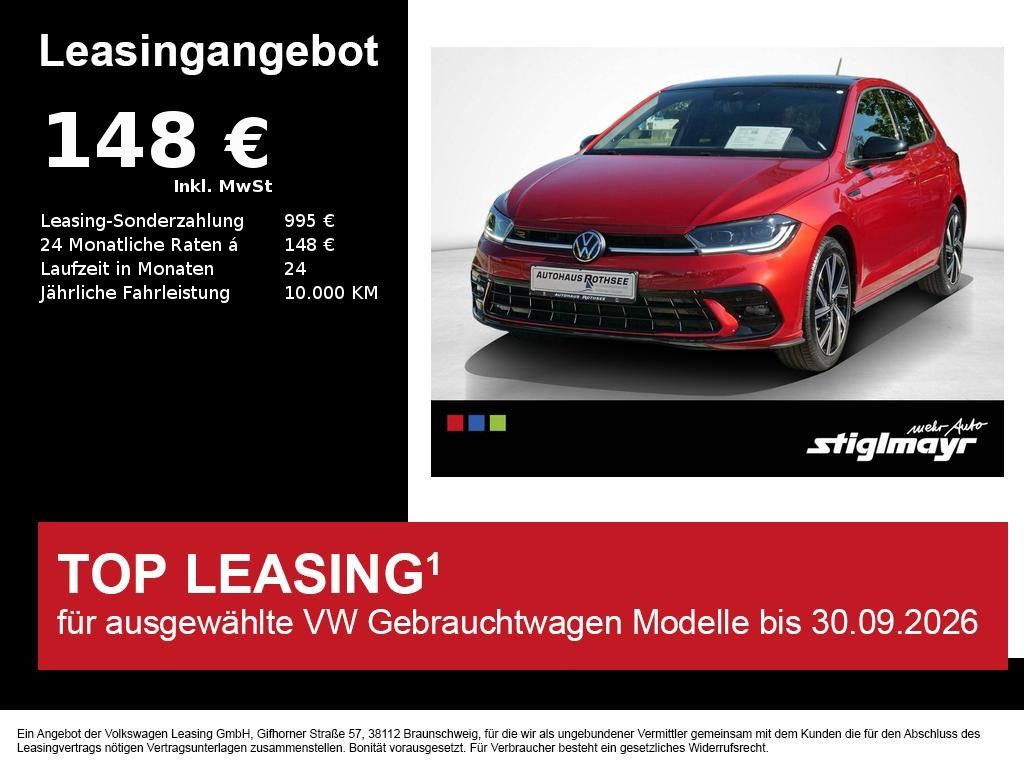 Volkswagen Polo R-line 1.0 TSI BEATS+IQ-LIGHT+NAVI+Alu-17`