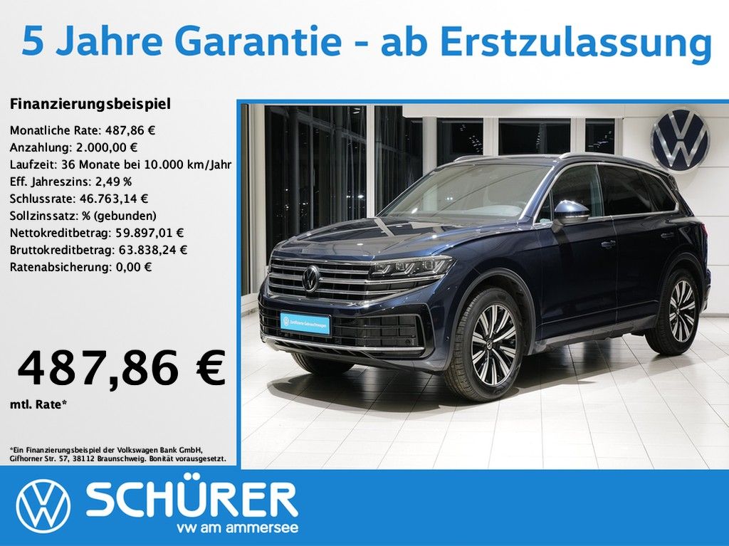 VW Touareg 3.0TDI Elegance StdHz Matrix Luft AHK