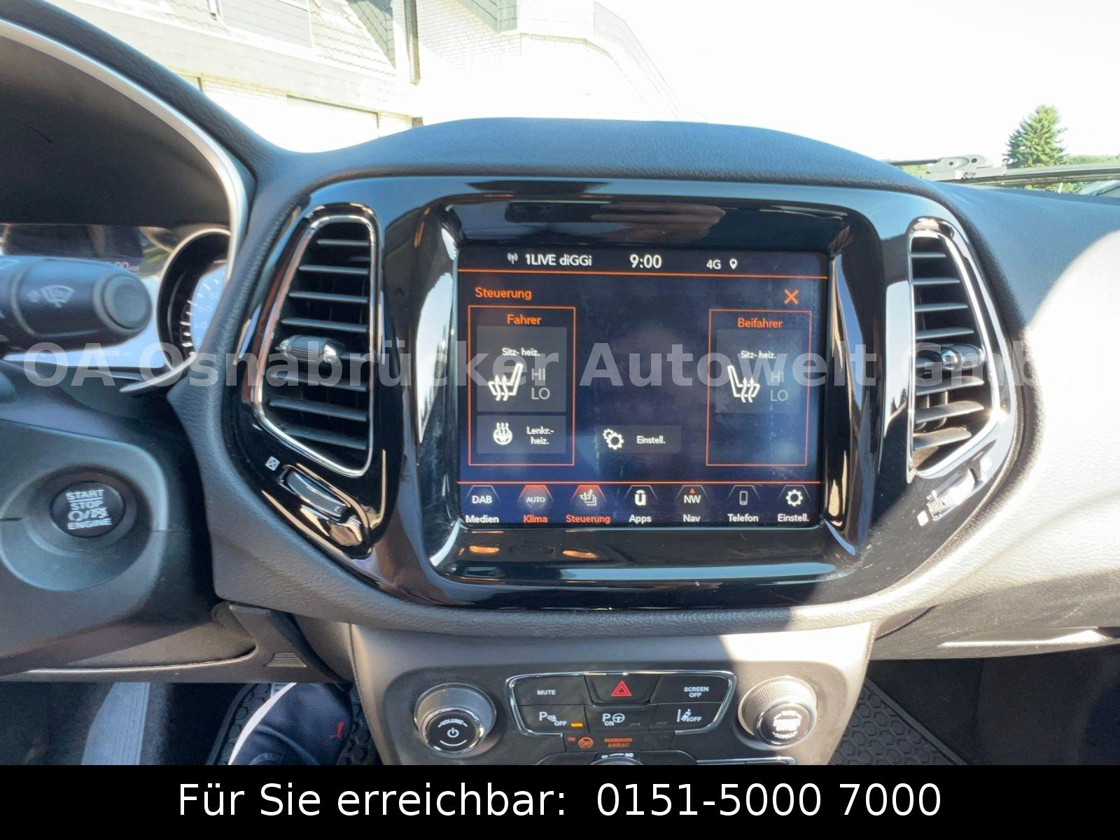 Jeep Compass 150PS Automatik Kamera Lenkradheizung