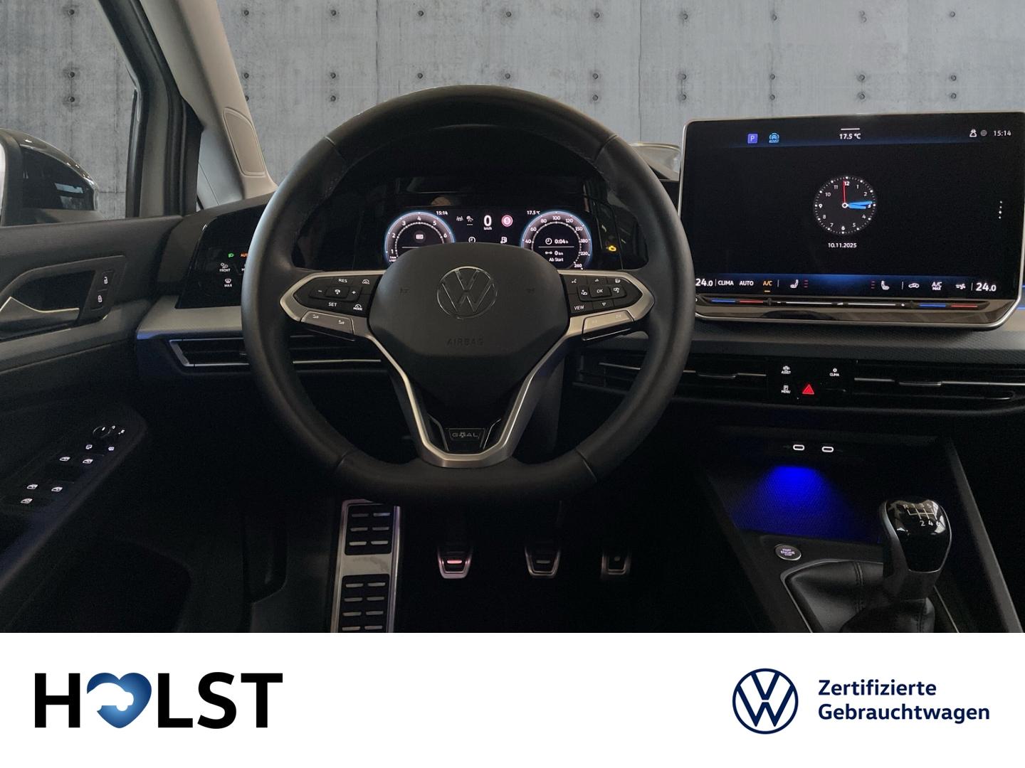 Volkswagen Golf VIII 1.5TSI Goal OPF GJR AHK LED, миниатюра 8