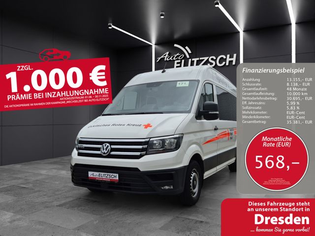 Volkswagen Crafter 35 MR HD 4Mo 9-Si Rollstuhllift Trittstu
