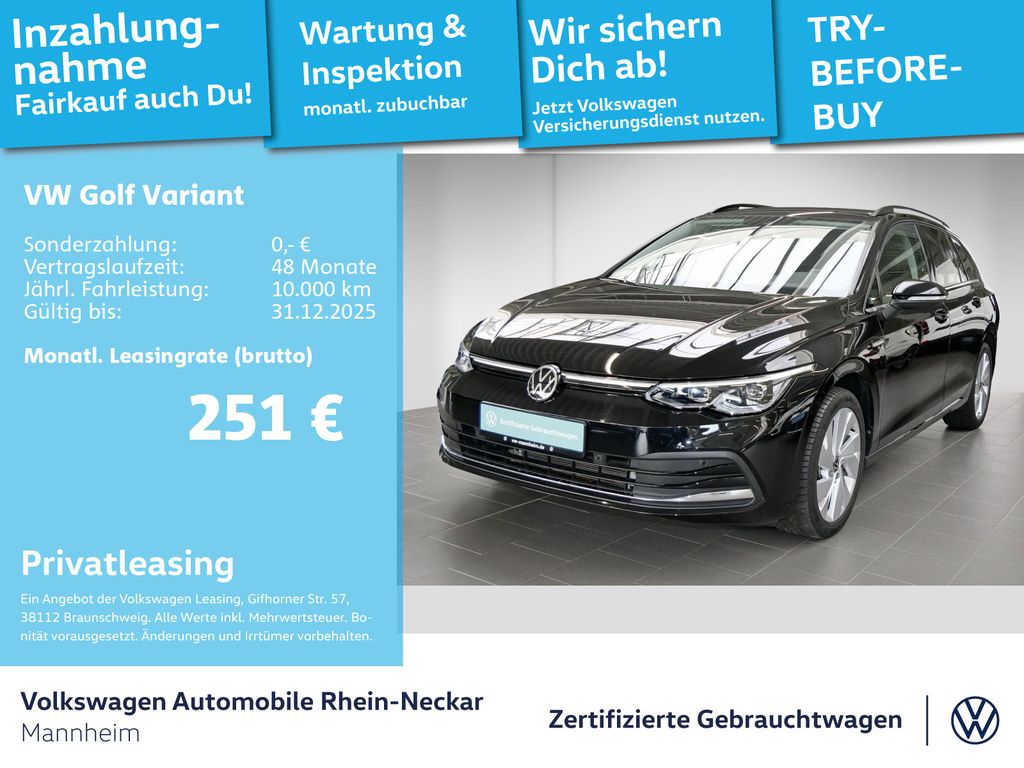 Golf Variant VIII 1.5 eTSI DSG Style Navi Kamera