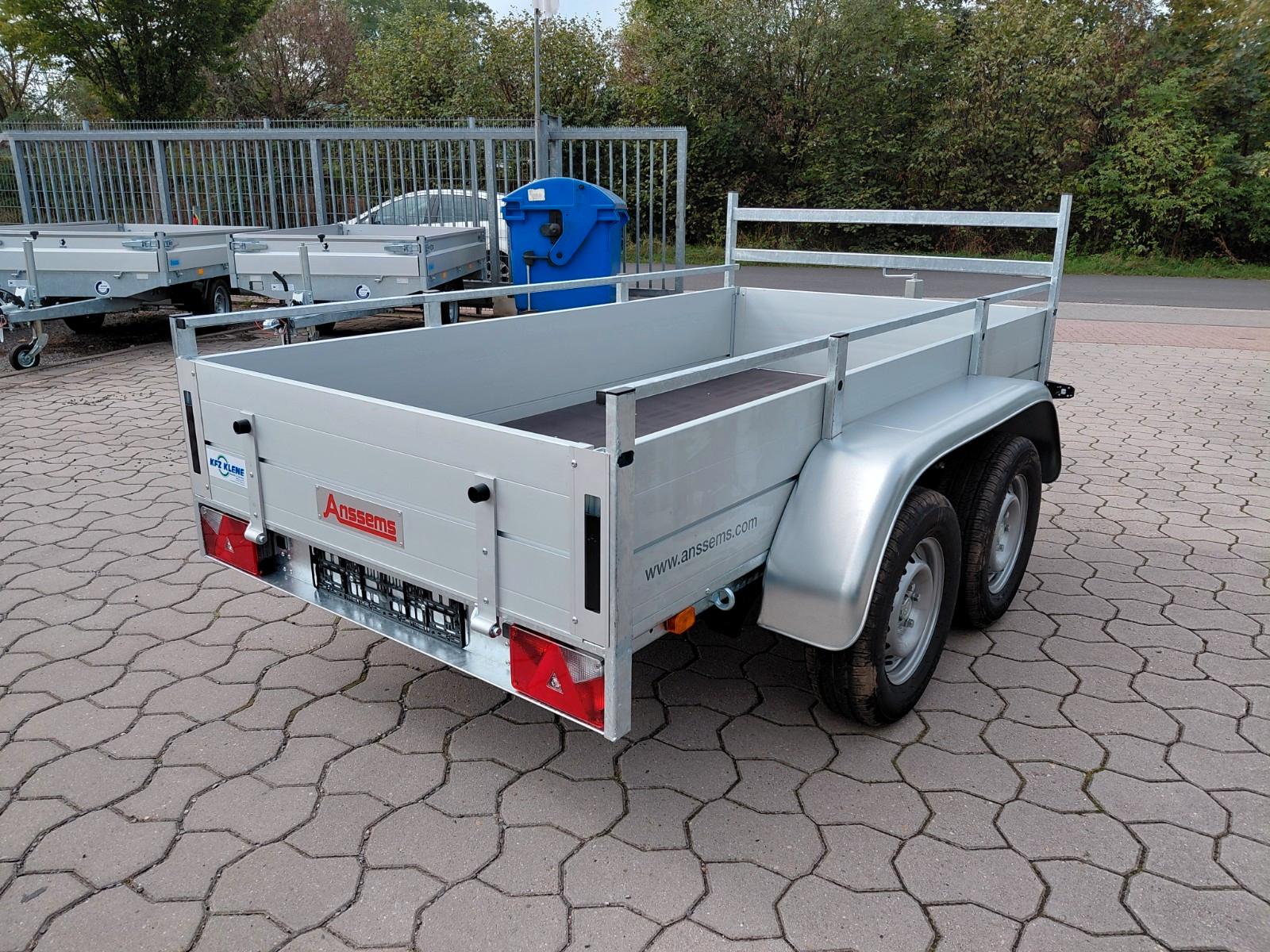 Anssems BSX 2500  251 x 130  Tandem Tieflader
