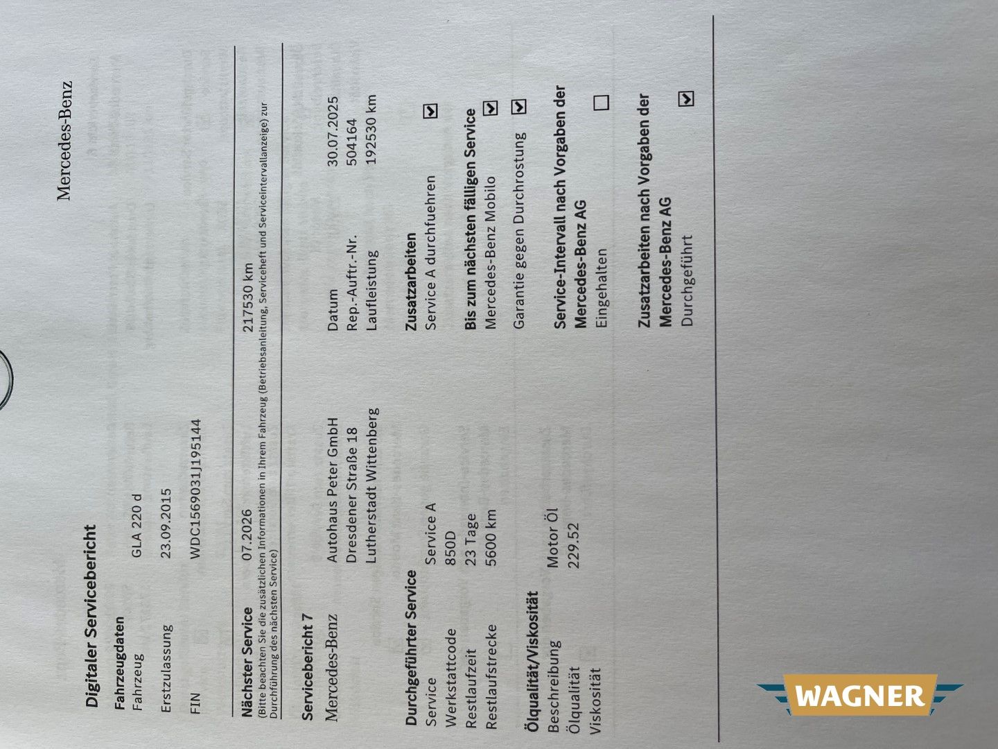 Fahrzeugabbildung Mercedes-Benz GLA 220 CDI d Sitzheizung Klimaautomatik