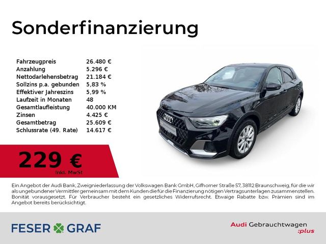 Audi A1 allstreet 30 TFSI S tronic LED/SHZ/CarPlay/Co