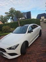 Mercedes-Benz CLA250 AMG-Line, 224 PS, Soundanlage - weiße Mercedes-Benz CLA 250