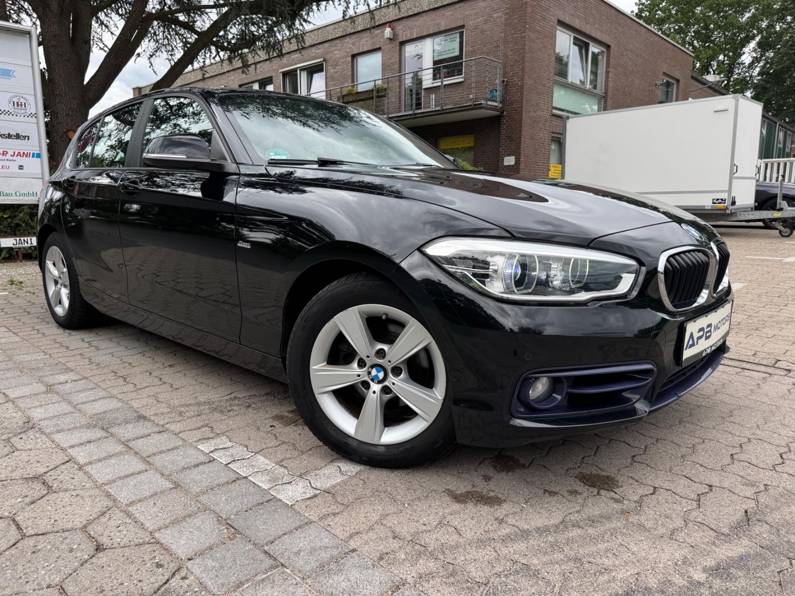 BMW 118 d SPORTLINE LED NAVI PDC TEMPO ALU 2.BESITZ