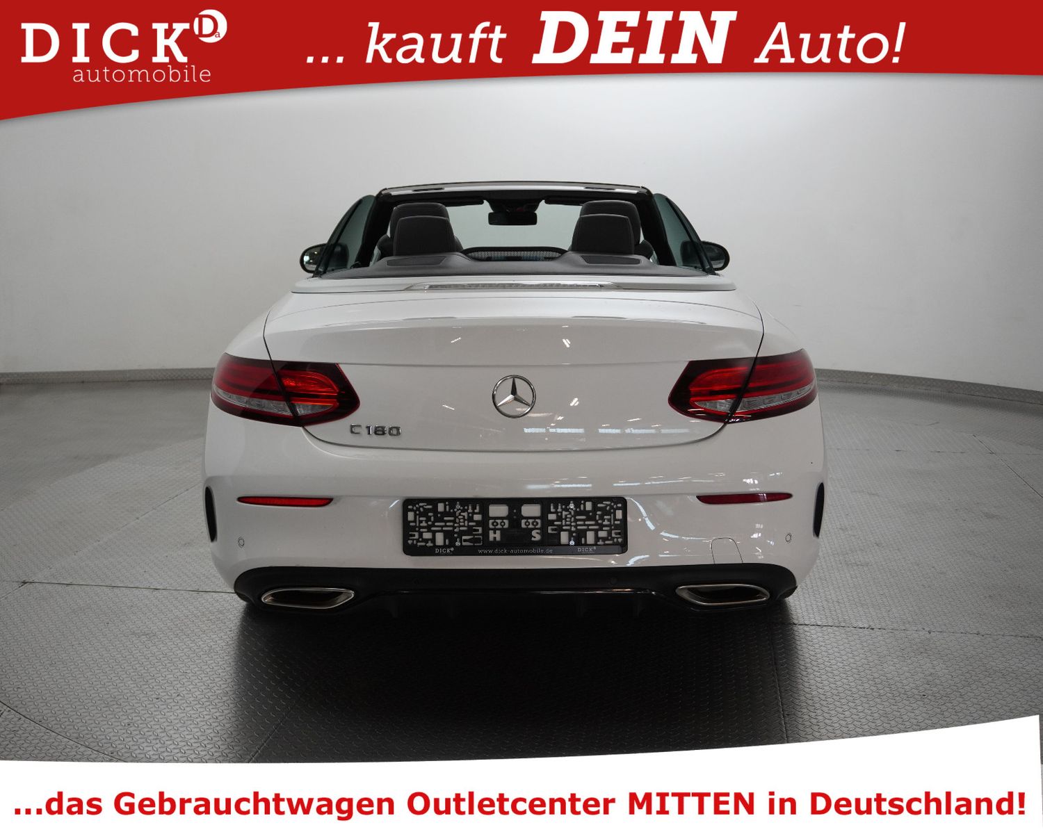 Fahrzeugabbildung Mercedes-Benz C 180 Cabrio 9G 2X AMG AIRSC+KAM+LED+ACC+NAV+SHZ
