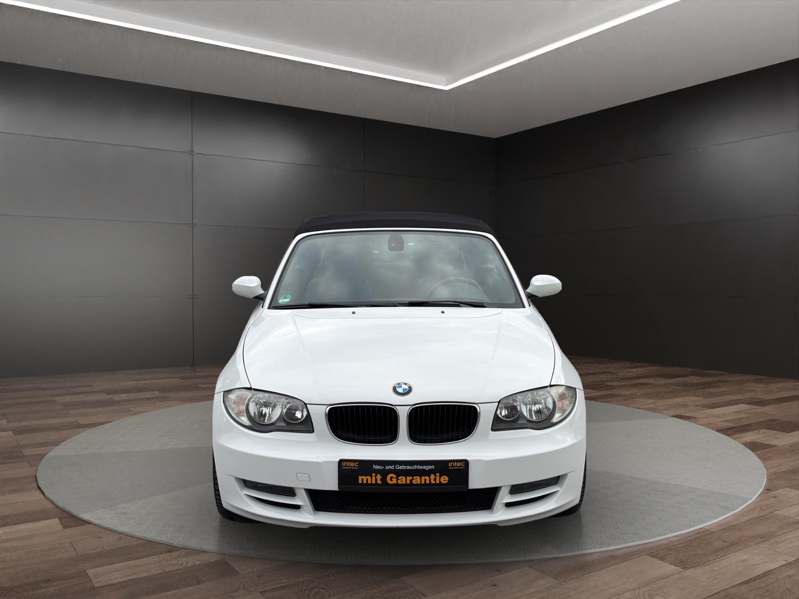 BMW 118 1 Cabrio 118d*TÜV NEU*KLIMA*SCHECKHEFT*