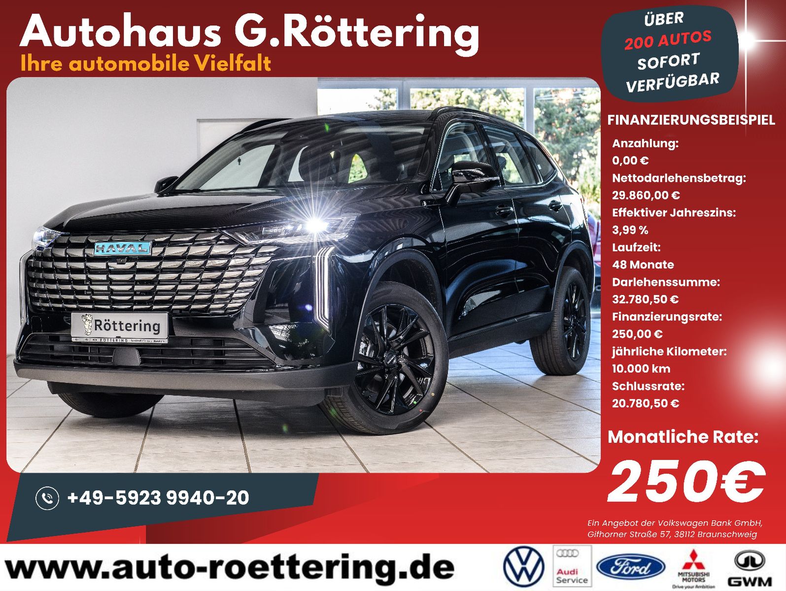 Fahrzeugabbildung GWM HAVAL H6 Premium   *360KAMA +e-Klappe