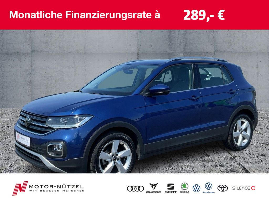 Volkswagen T-Cross 1.0TSI STYLE LED+NAVI+KAMERA+SITZHEIZUNG