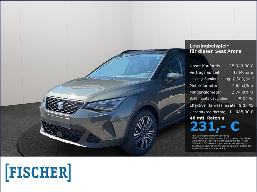 Seat Arona Road Edition 1.0 TSI 85 kW (116 Navi Digit