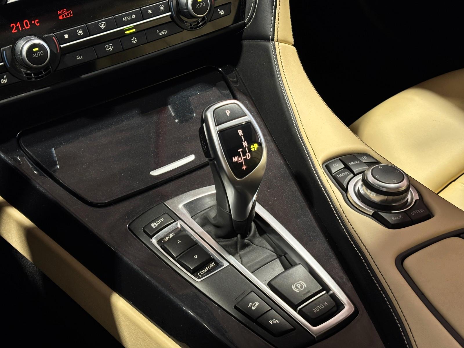BMW 650i F13 xDrive Coupé V8 408 ch • BMW Individual • Cuir beige • Head-up • Toit pano • 19"