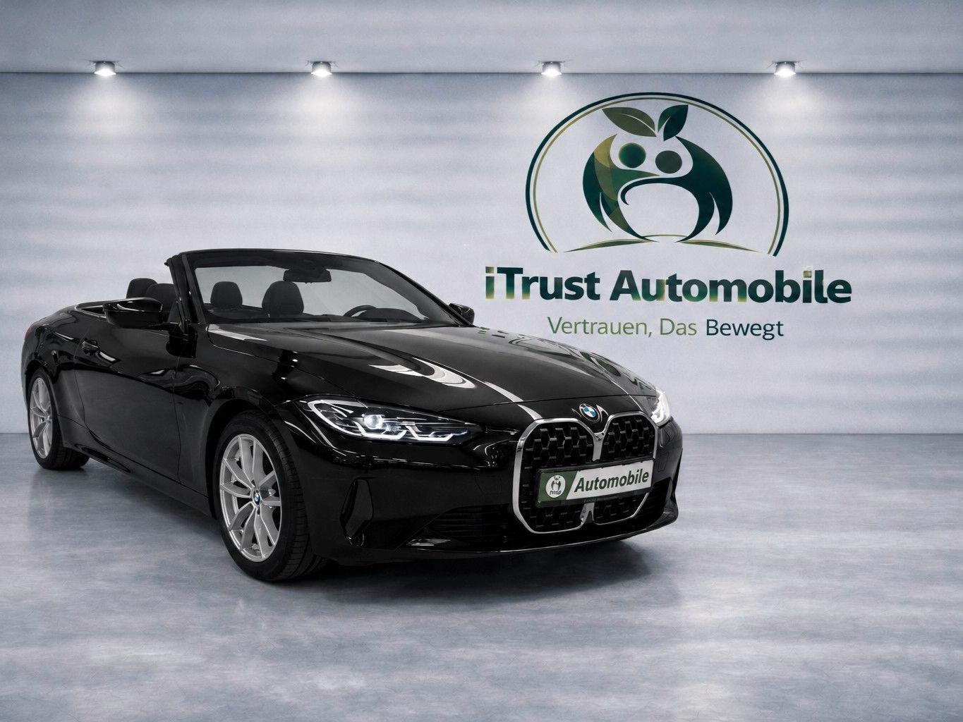 BMW 420d Cabrio AKTIV-STZ MEMORY CAM AHK STAND-HZ