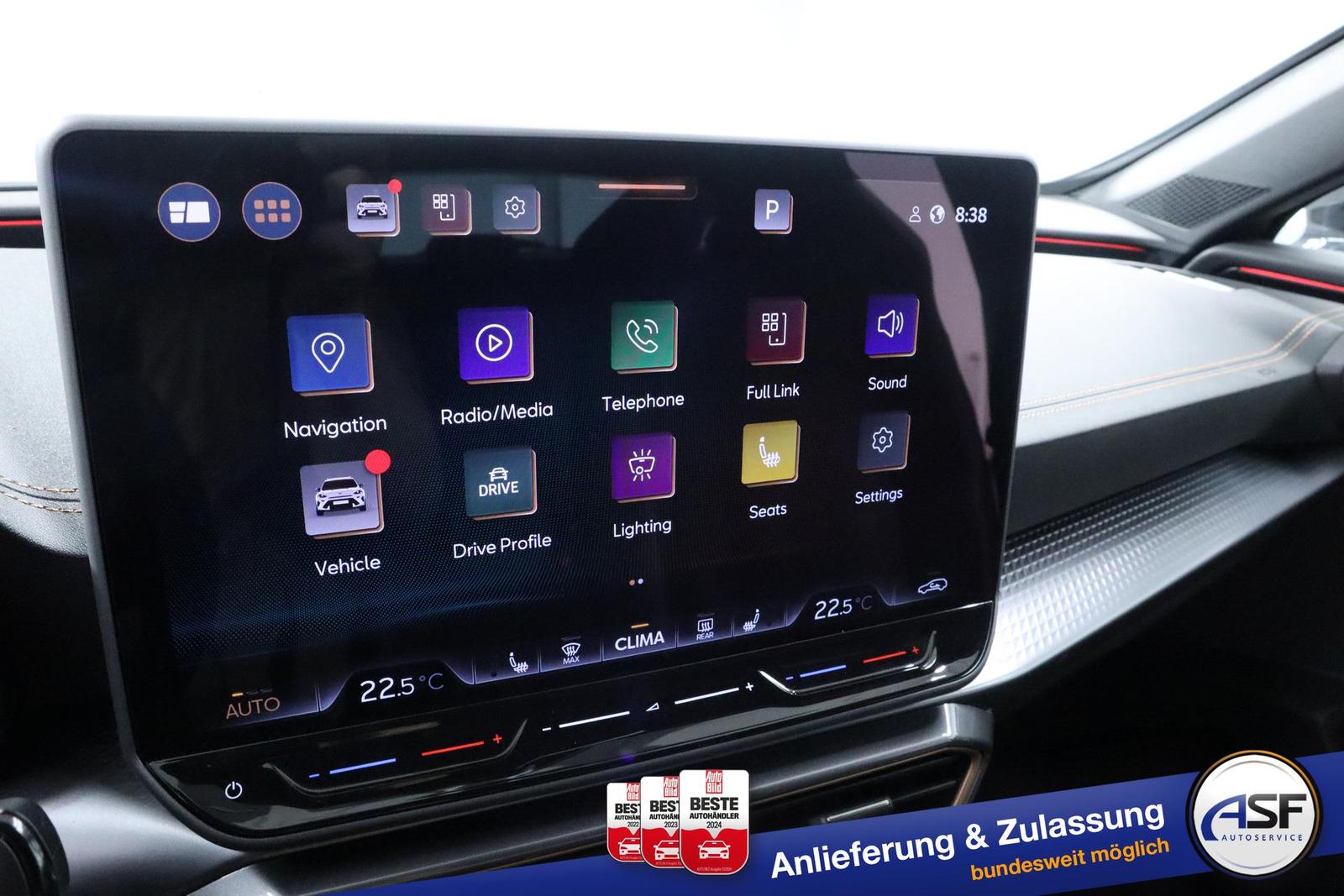 Cupra Formentor VZ 4Drive Pano #ACC #Sennheiser #Dr..., миниатюра 28