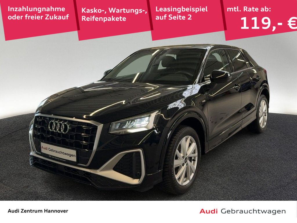 Audi Q2 S line 30 TFSI virtual AHK
