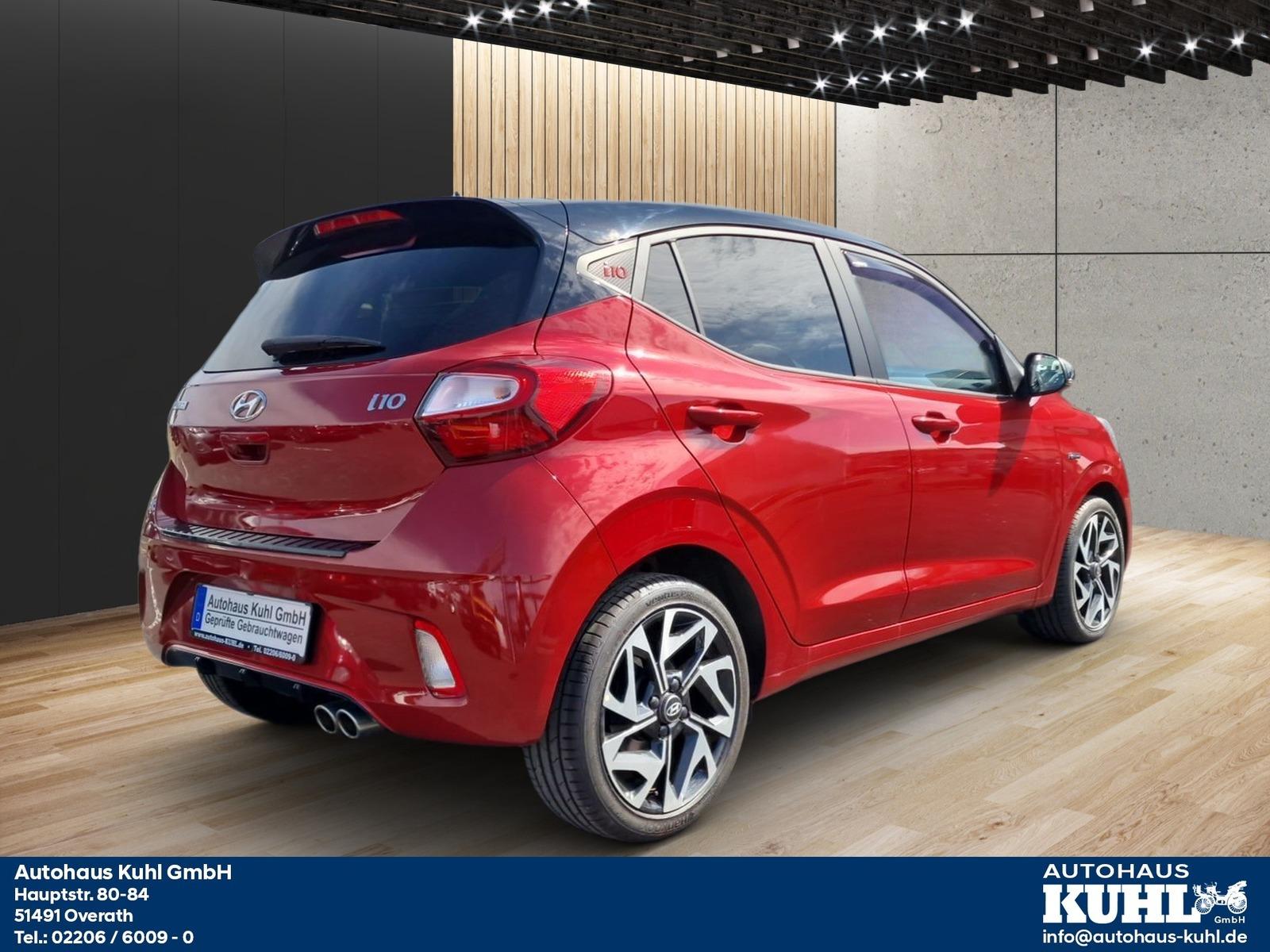 Hyundai i10 1.0 T-GDI N Line DL Navi+Cam+Klima+JBL Sound
