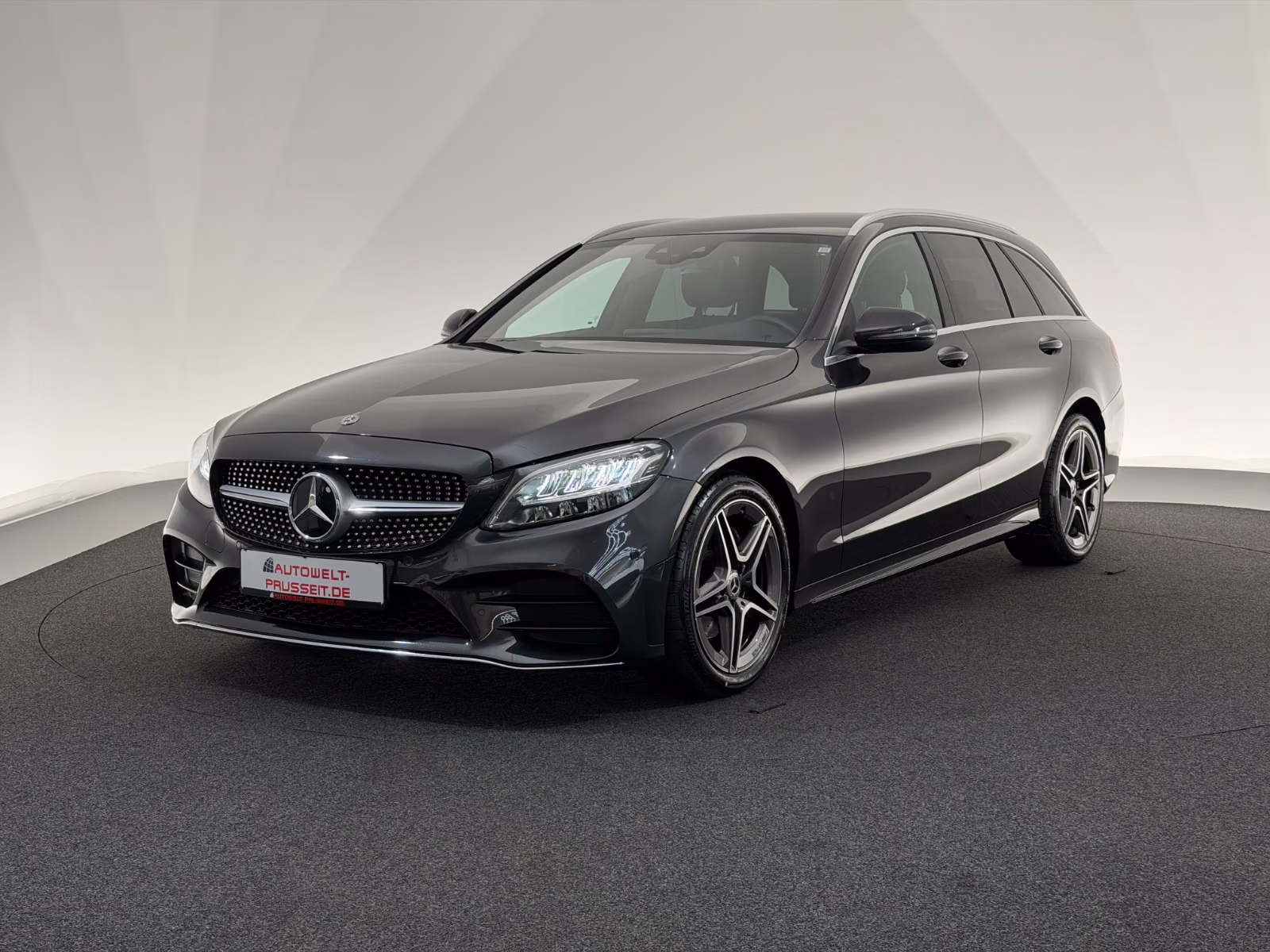 Mercedes-Benz C-Class T-Modell*AMG LINE*LED-R.KAM-TOT.W-SHZ-18", миниатюра 3