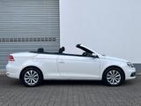 Volkswagen Eos 2.0 TDI DSG BMT*TÜV neu*Kamera*PDC - mit Diesel-Antrieb: Weiß, Cabrio