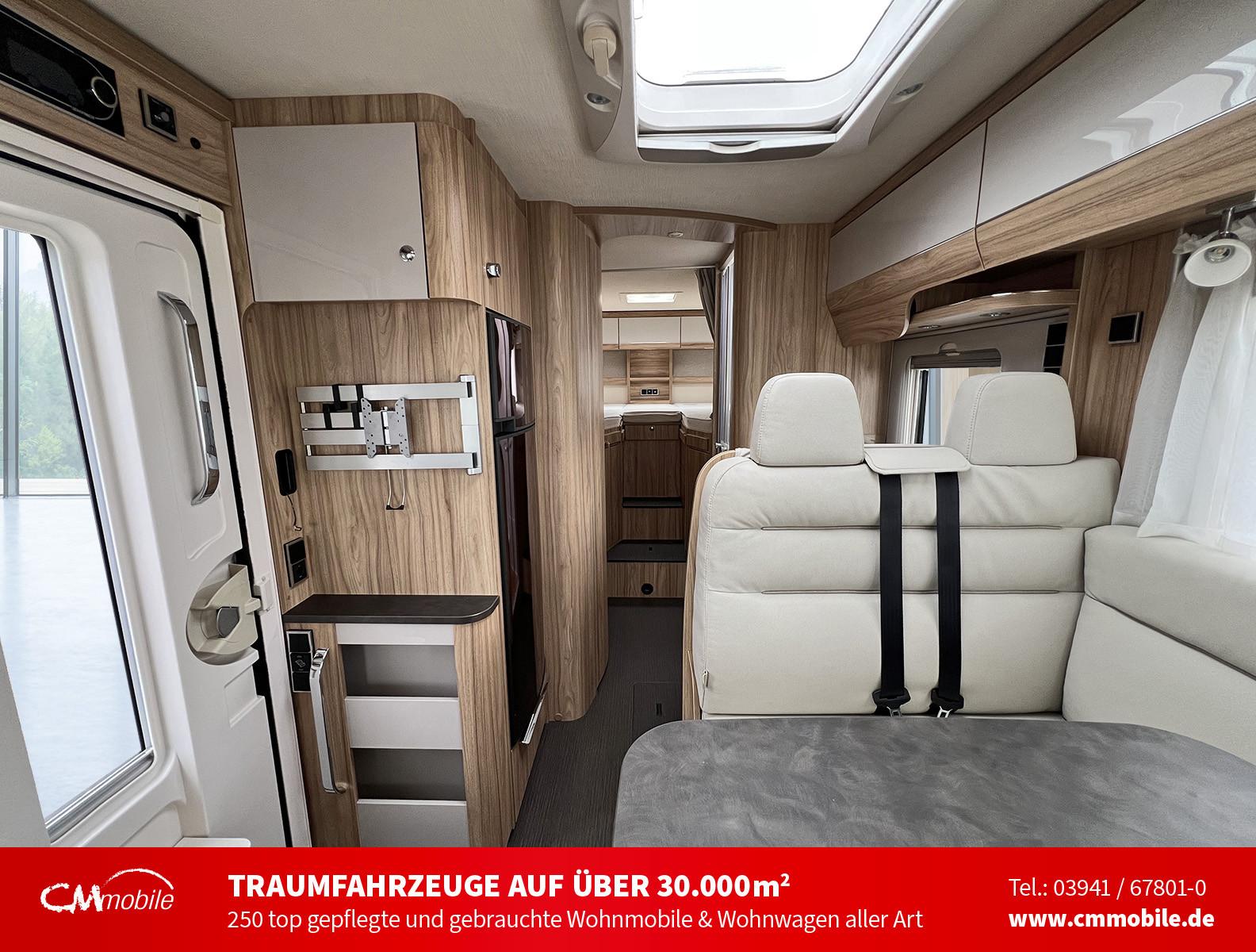 HYMER / ERIBA / HYMERCAR Exsis I 678 FL - Hub & Einzelbetten - 1. Hand -