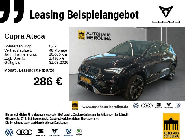Cupra Ateca 1.5 TSI DSG *GRA*R-CAM*NAV*SHZ*