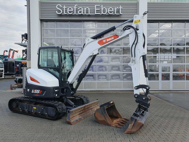 Bobcat E55Z / nur 207h! / 2023 / 1x hydr.GL 1x TL