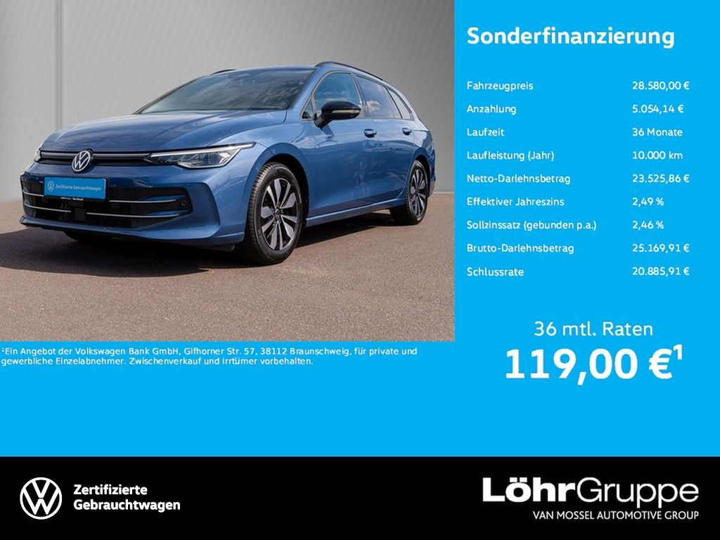 Volkswagen Golf Variant 1.5 eTSI DSG Goal AHK Navi foto 1