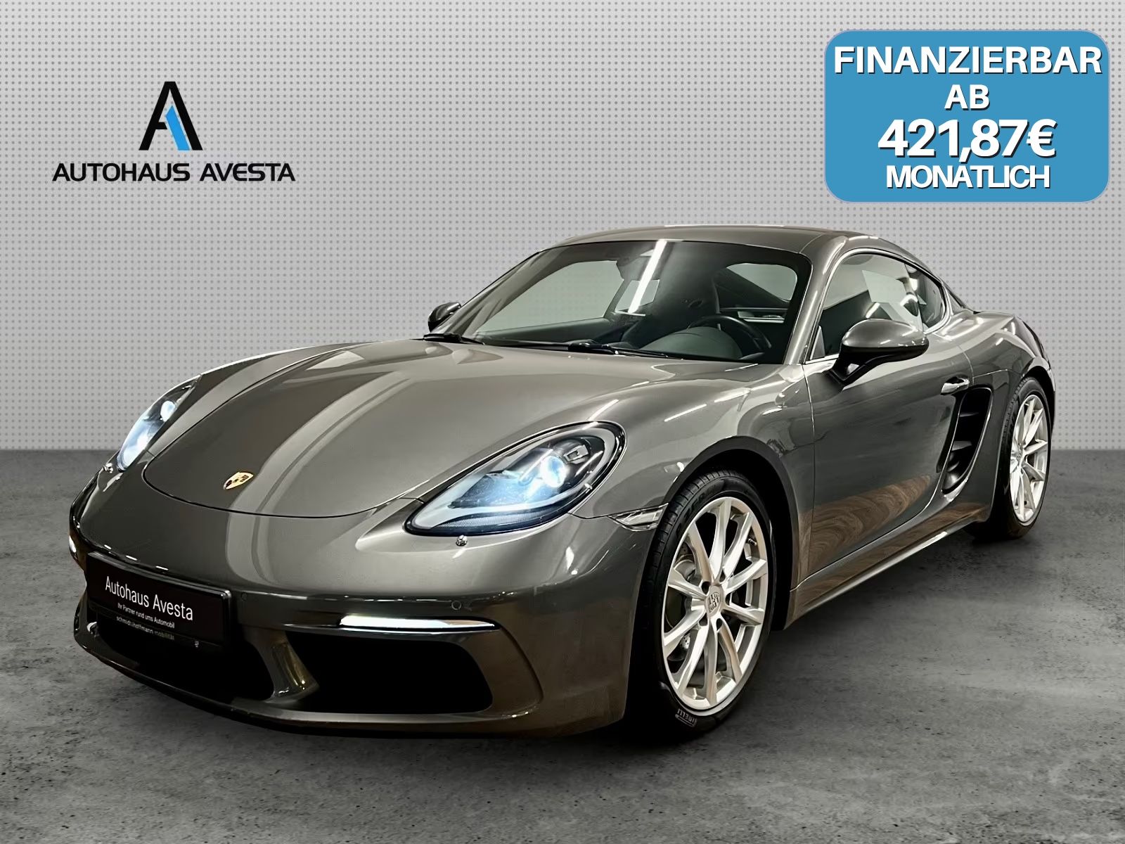PORSCHE CAYMAN 718/ 2.H/ SPORTABGAS./ PSM/ PDK/ U-FREI/