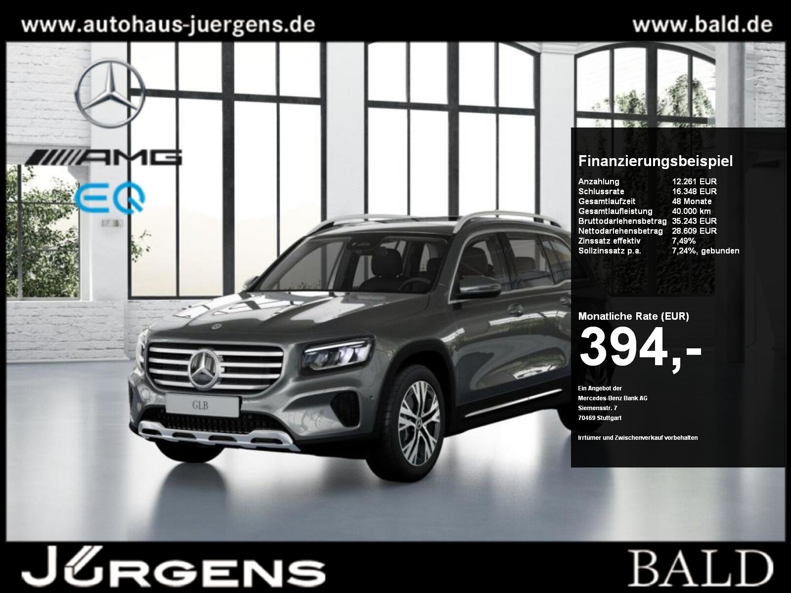 Mercedes-Benz GLB 200 d Pano+Progressive+AHK+Cam+LED+SHD+Navi
