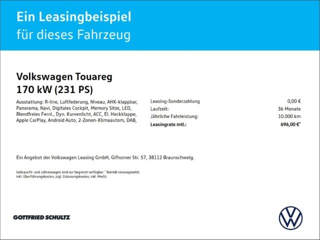 Volkswagen Touareg 3.0 TDI 4M tiptr. R-Line MATRIX NAV AHK  imagem 2
