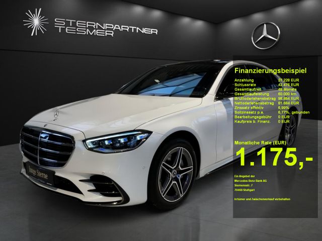 Mercedes-Benz S 350d 4M +AMG+Night+Memory+MBUX+StHz+PANO+NAVI