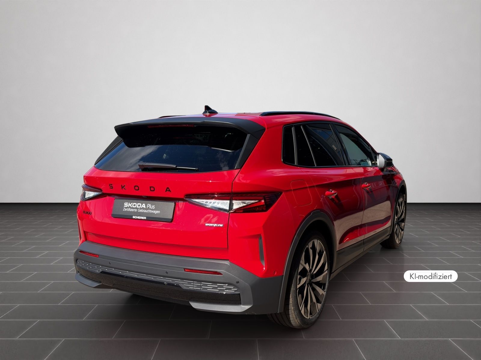 Skoda Elroq 85x Sportline MAXX AHK WäPu 21" SHZ PDC imagem 3