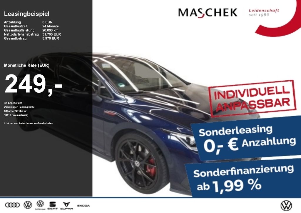 Golf GTI 2.0 TSI Sonderleasing AHK HarmanKardon