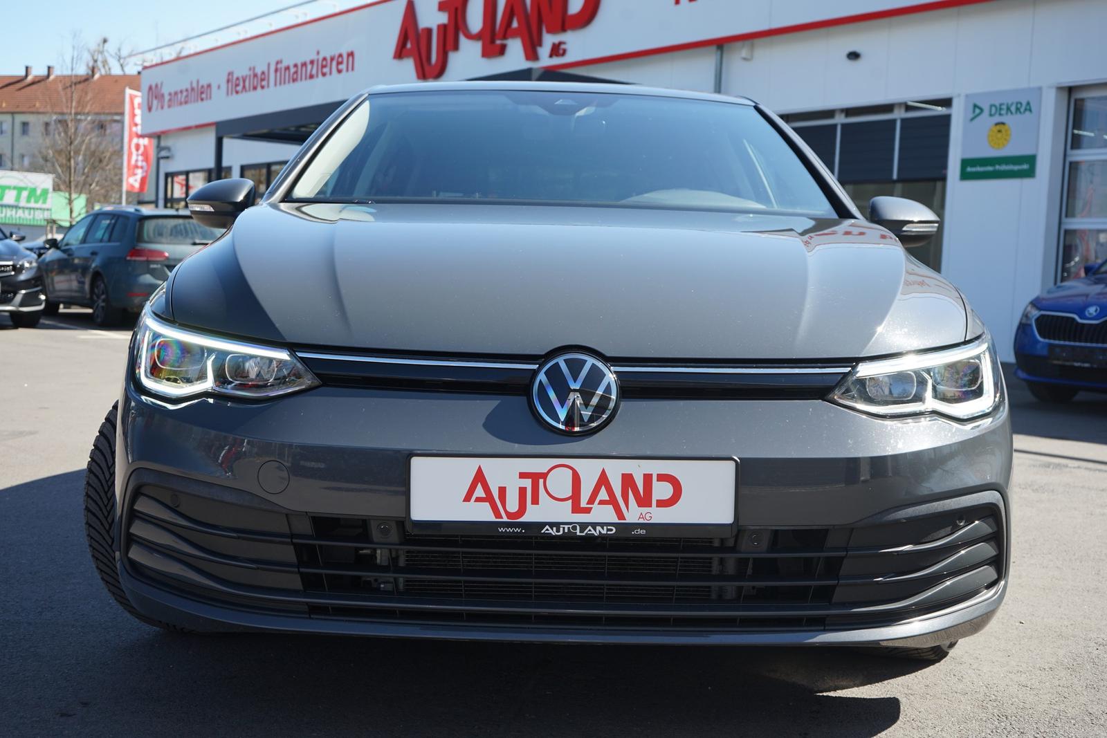 Volkswagen Golf VIII 1.5 TSI Life LED Navi Kamera Bluetooth, миниатюра 17